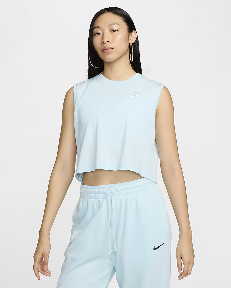 NIKE公式】ナイキ スポーツウェア クラブ ウィメンズ スリーブ